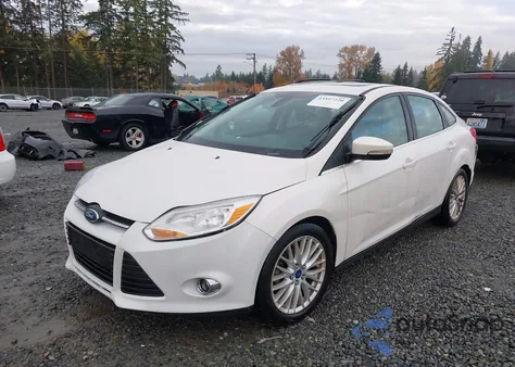 2012 Ford Focus Sel z USA, uszkodzony, nr VIN 1FAHP3H23CL285405
